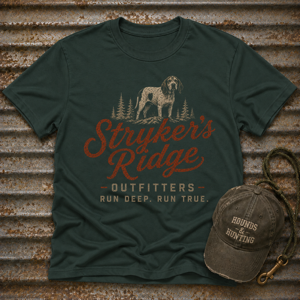 Stryker's Ridge Outfitters - Run Deep Run True T-Shirt
