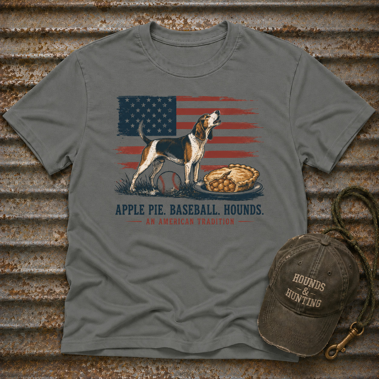 Apple Pie, Baseball & Hounds 2 T-Shirt