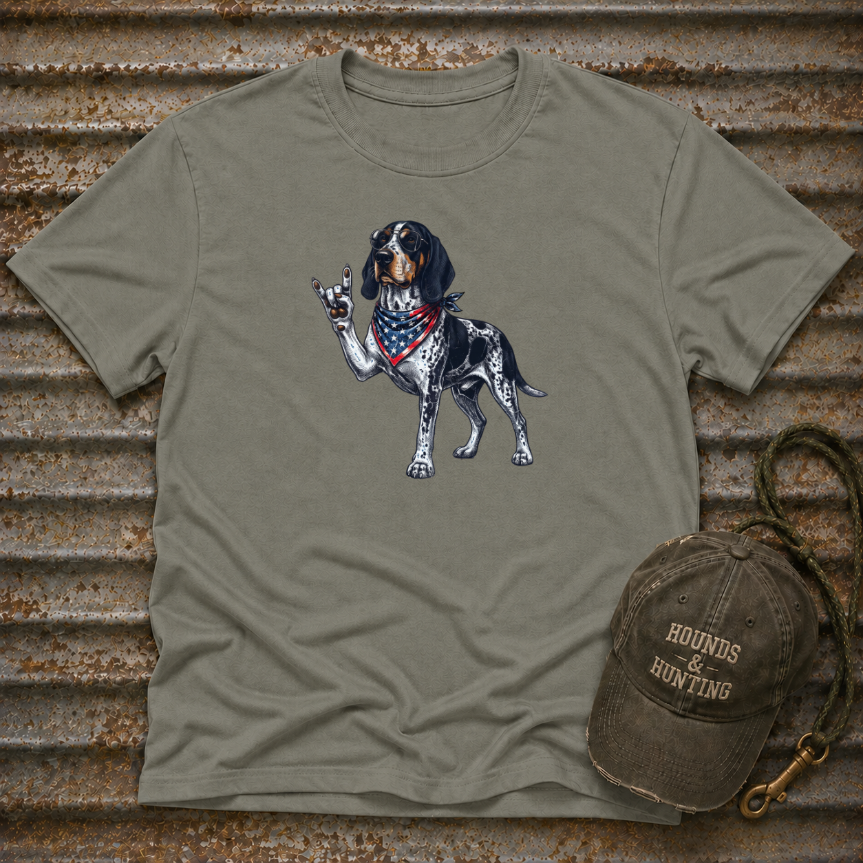 'Merica Blue Tick T-Shirt