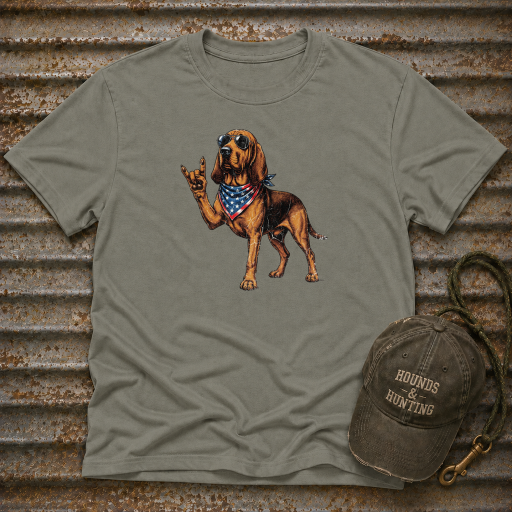'Merica Bloodhound T-Shirt