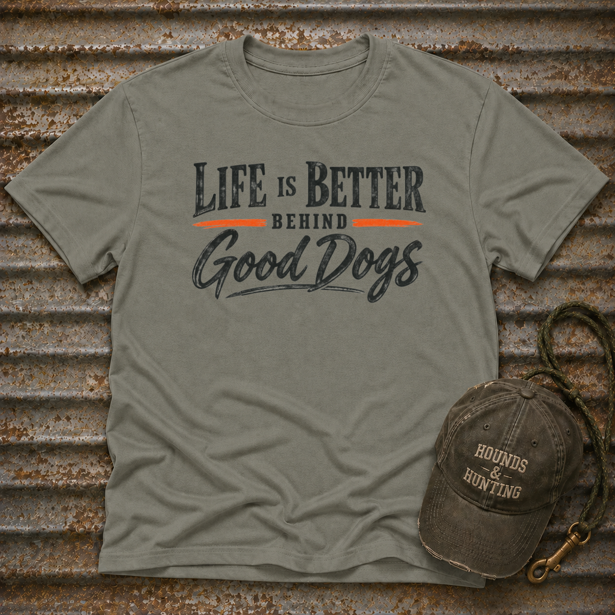 Behind Good Dogs T-Shirt