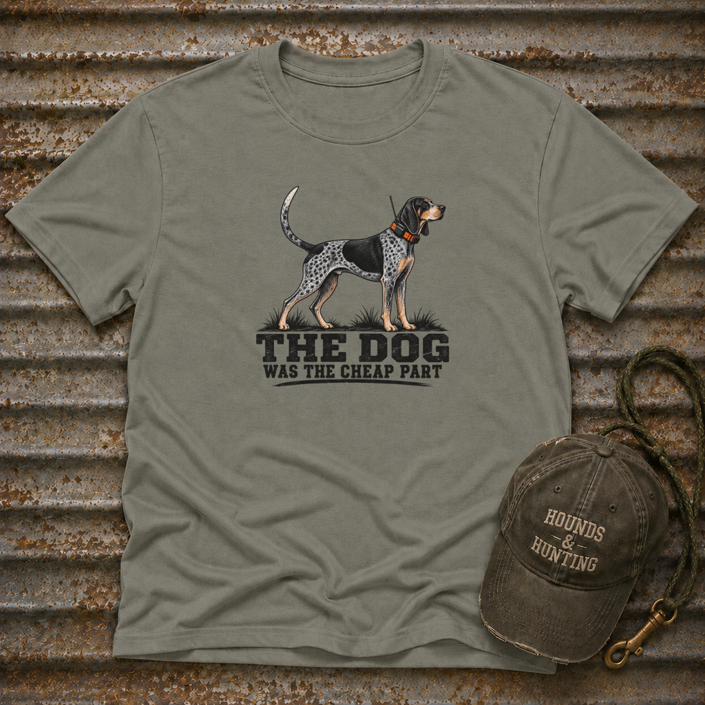 The Cheap Part Blue Tick T-Shirt