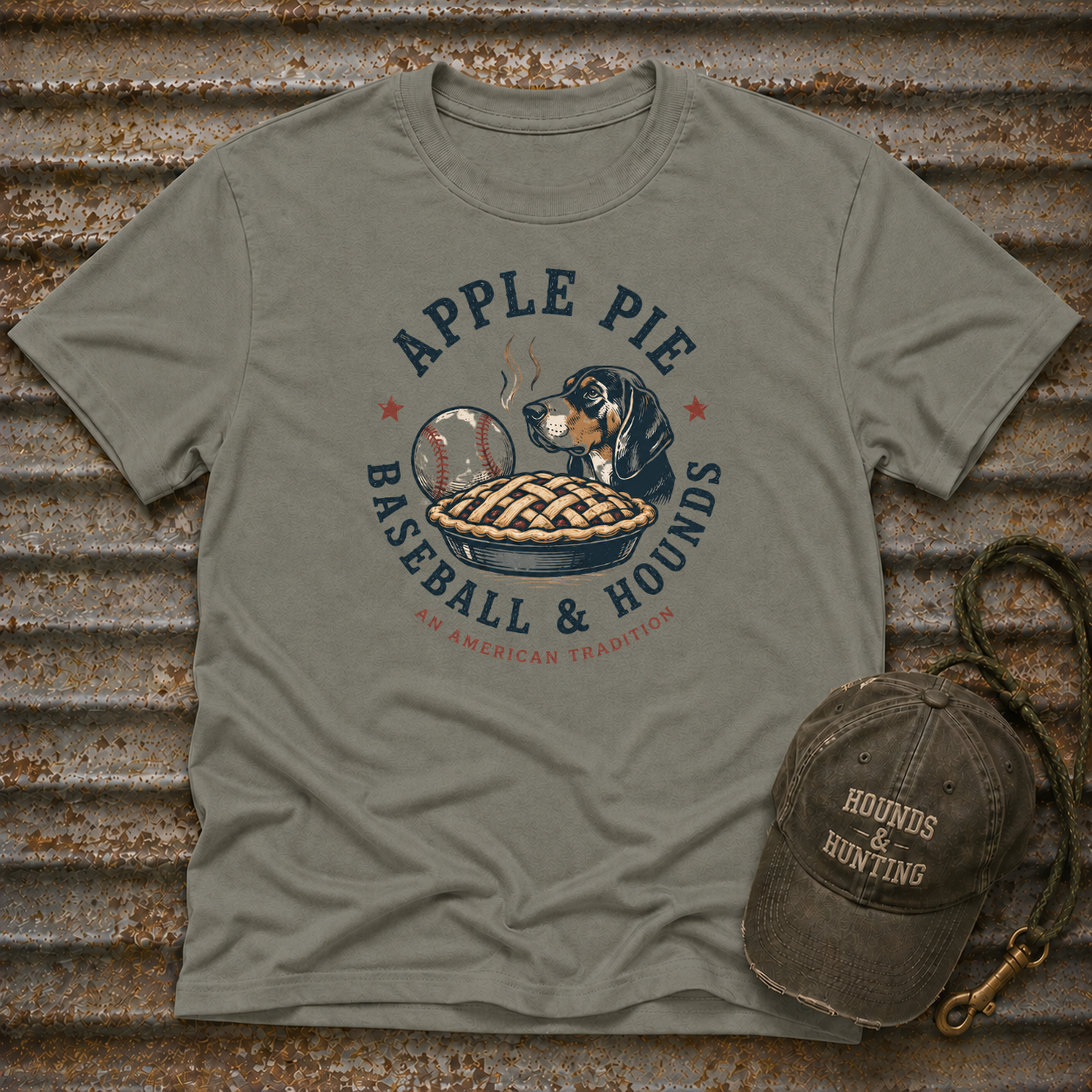 Apple Pie, Baseball & Hounds T-Shirt