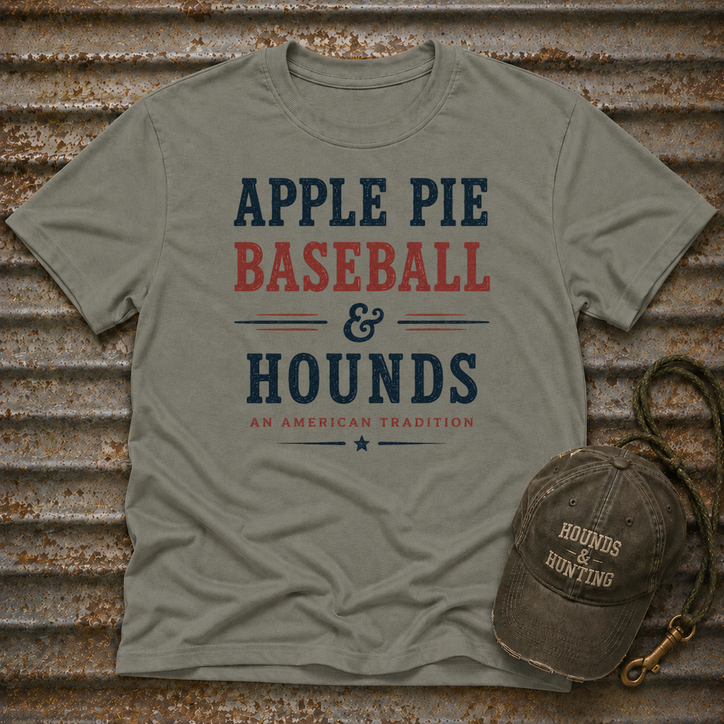 Apple Pie, Baseball & Hounds 4 T-Shirt