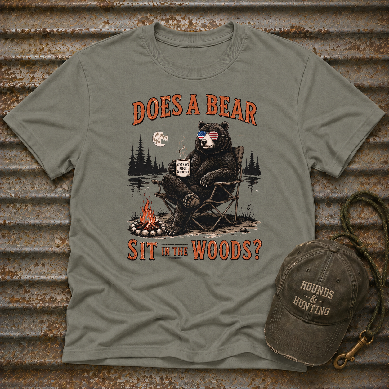 Does a Bear Sit in the Woods T-Shirt