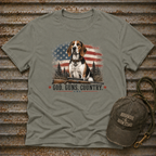 Hound God. Guns. Country T-Shirt