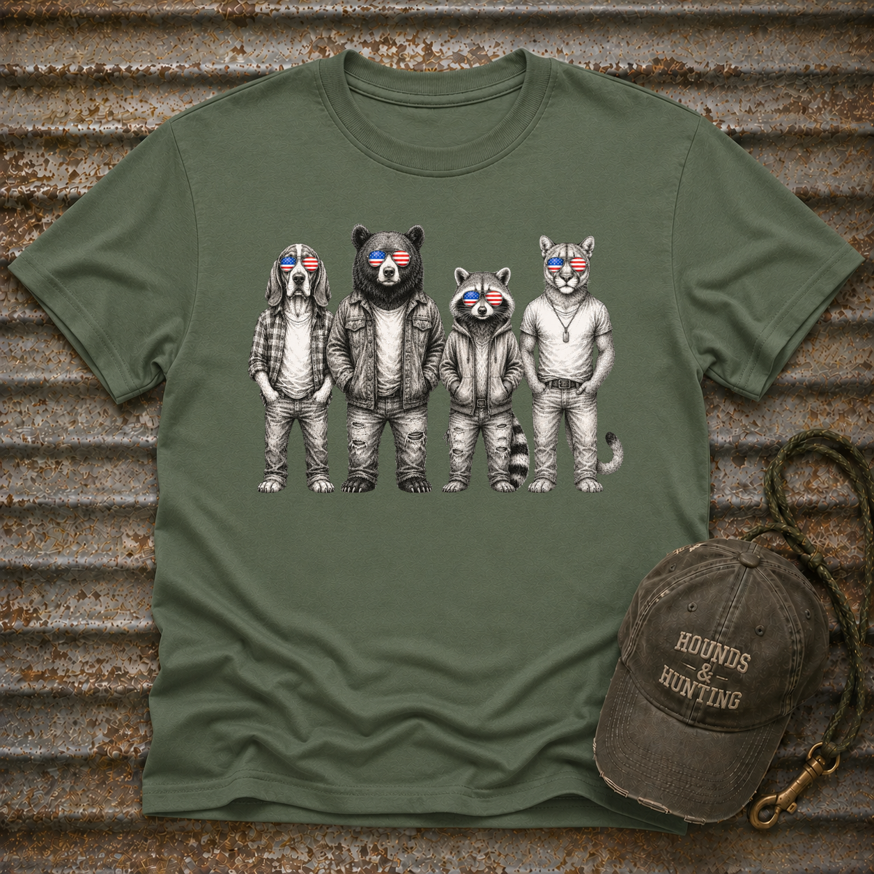Americana Animals T-Shirt