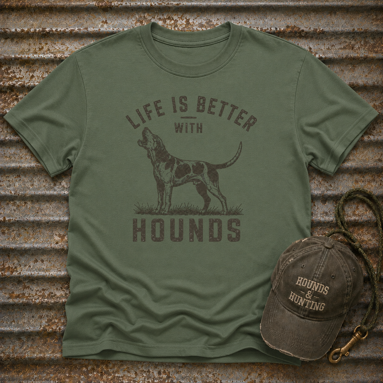 Life Is Better With Hounds T-Shirt