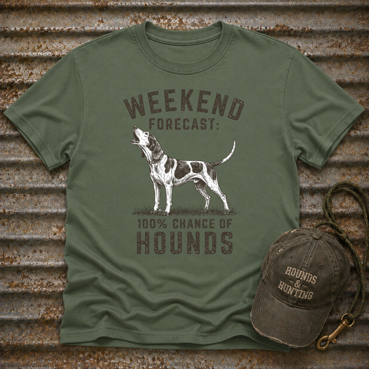 100% Chance Of Hounds T-Shirt