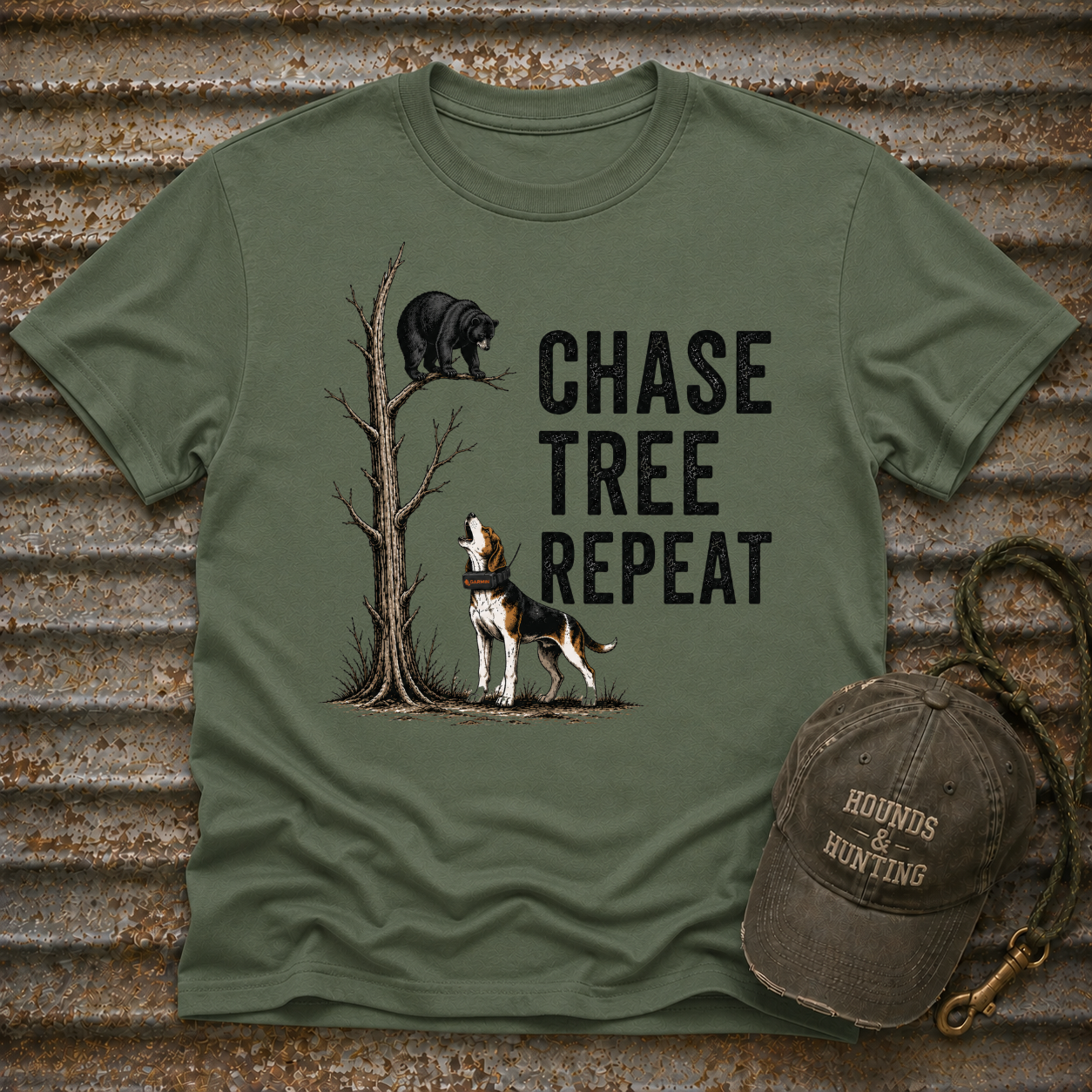 Chase Tree Repeat T-Shirt