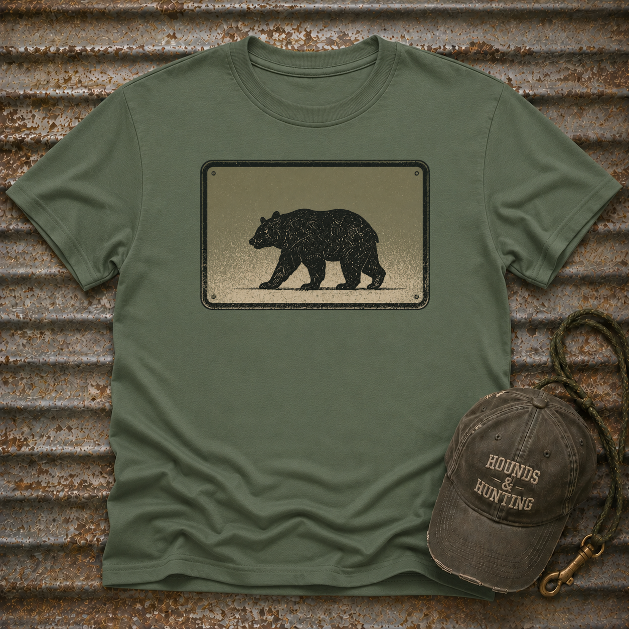 Bear Plaque T-Shirt
