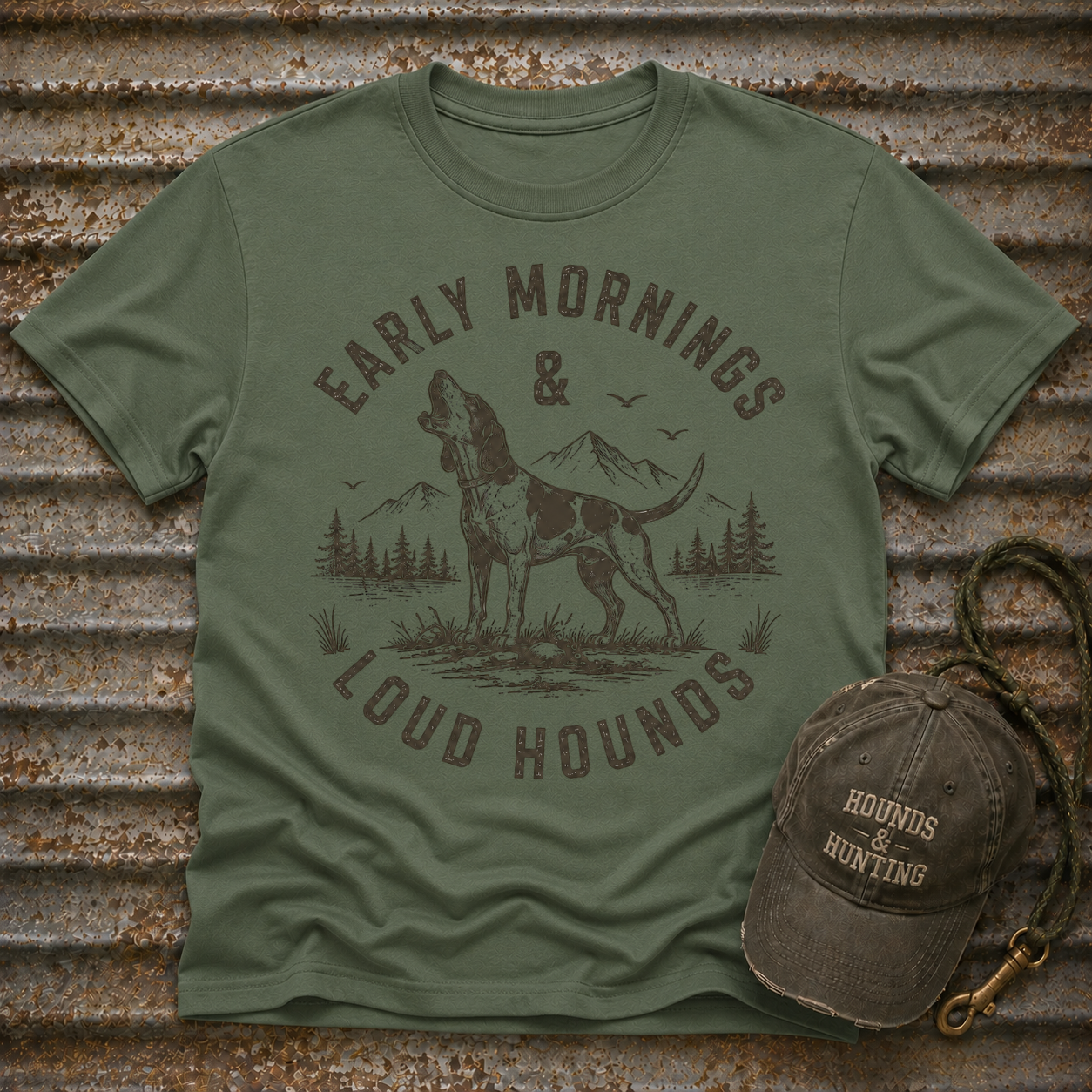 Early Mornings & Loud Hounds T-Shirt