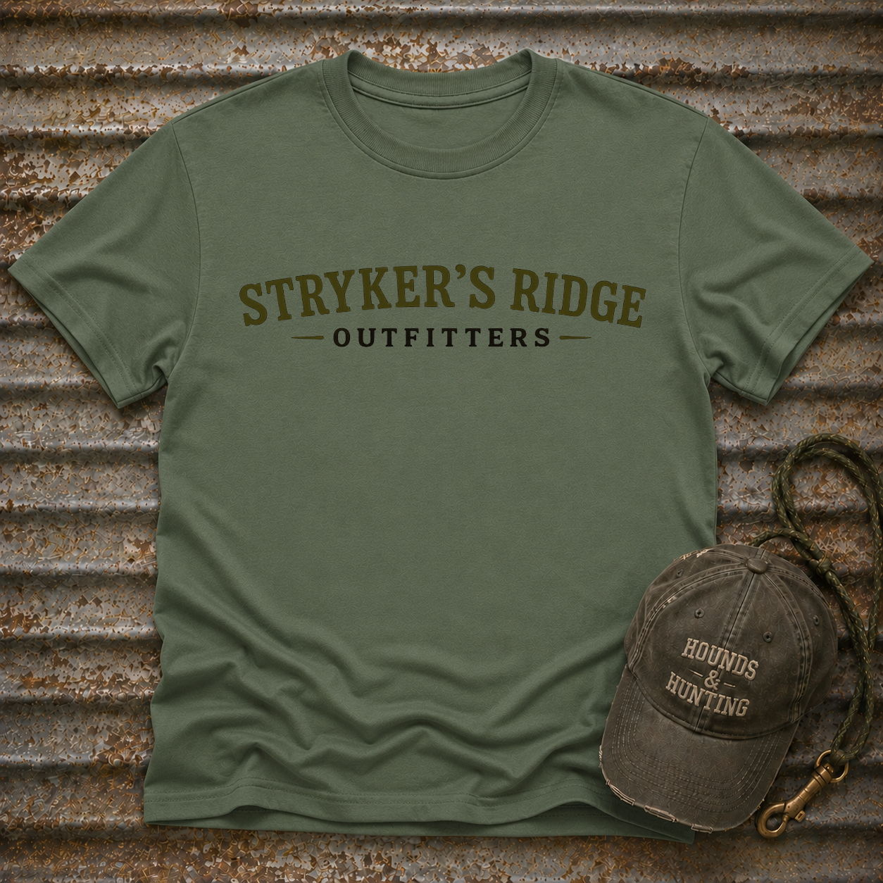 Stryker's Ridge - Txt Only Logo T-Shirt