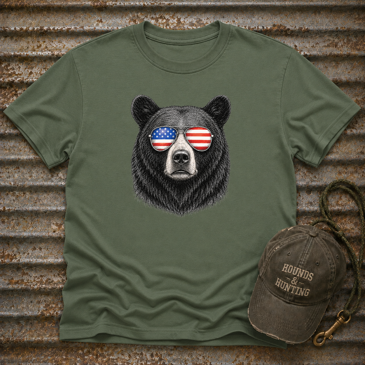 Americana Bear T-Shirt