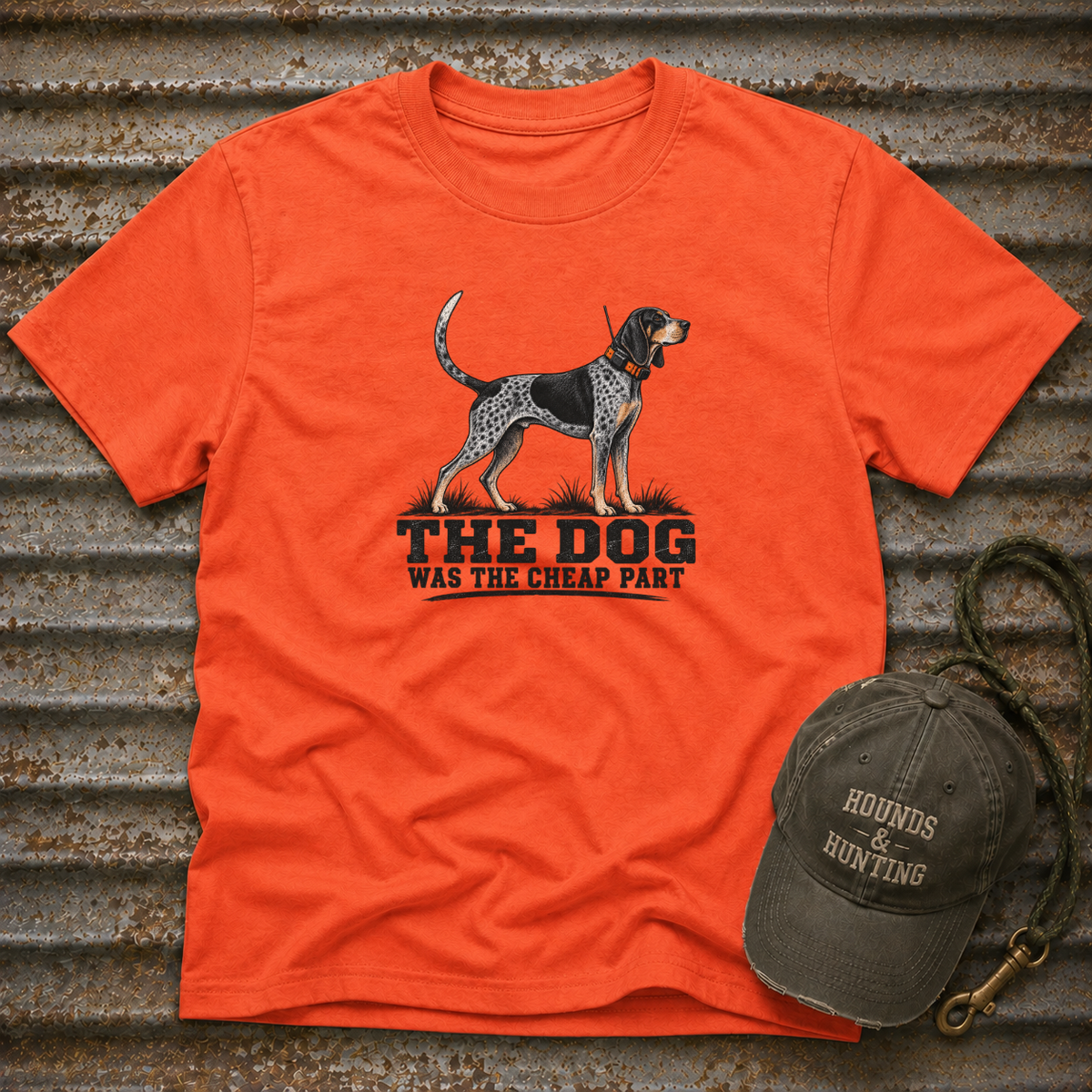 The Cheap Part Blue Tick T-Shirt