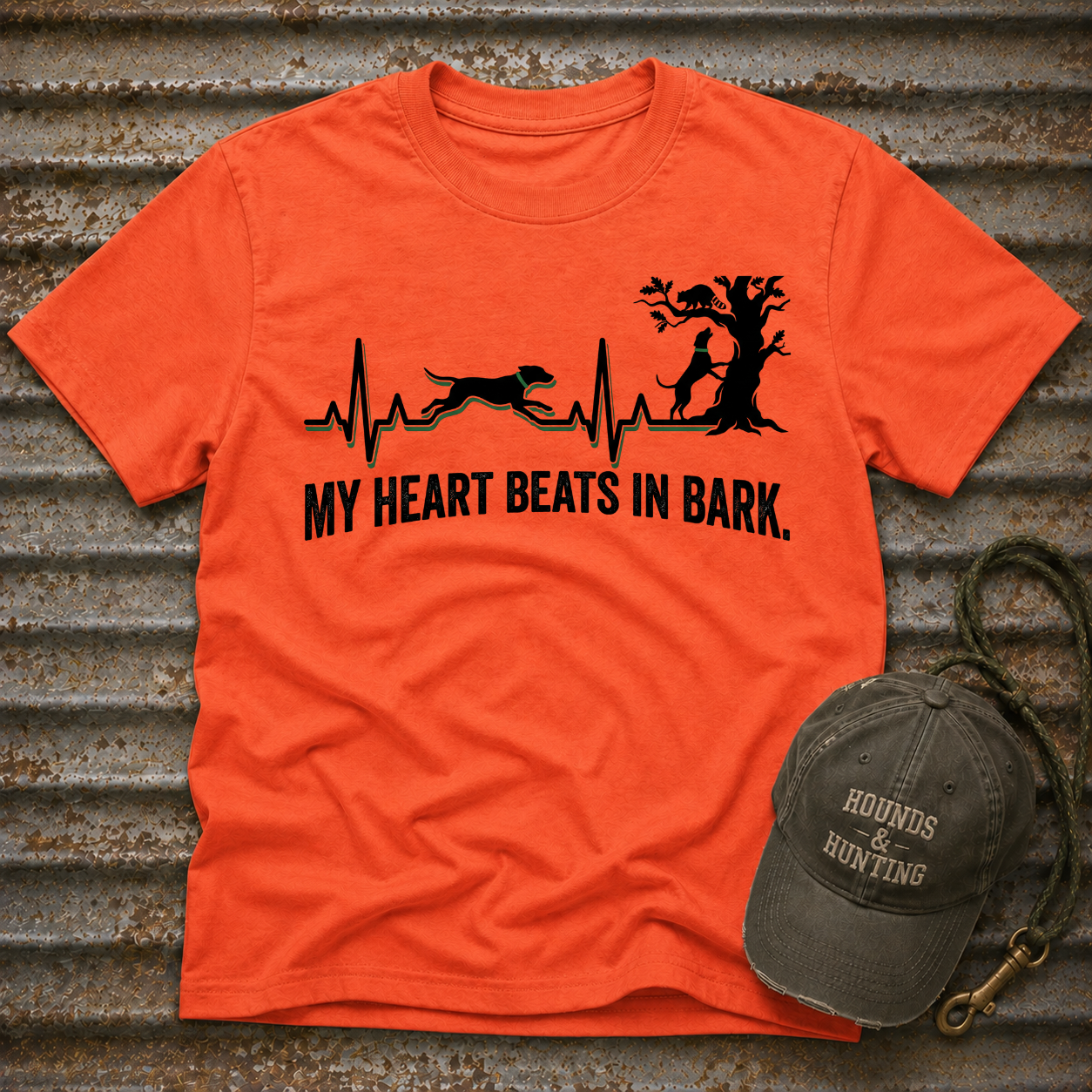My Heart Beats In Bark - Coon T-Shirt