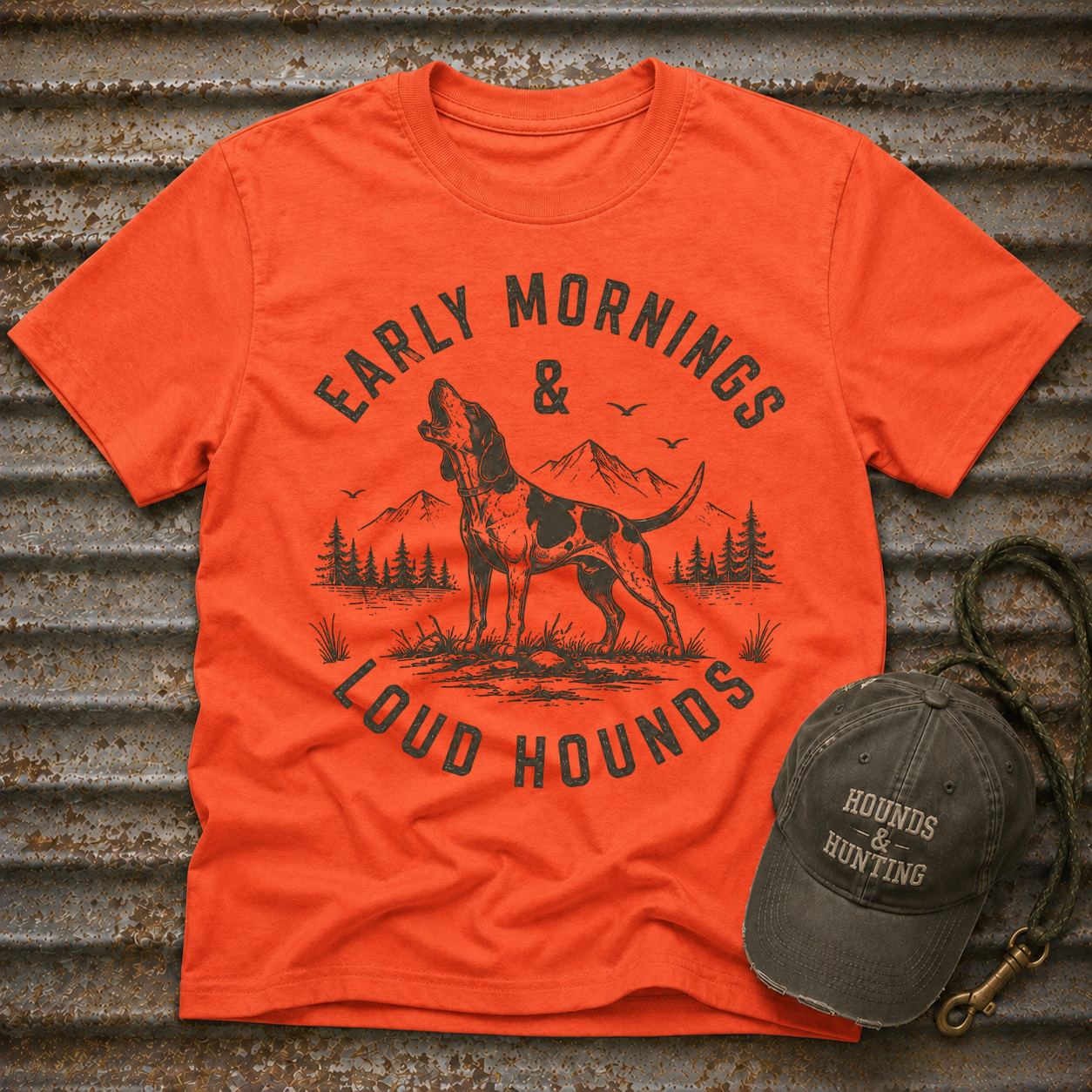 Early Mornings & Loud Hounds T-Shirt