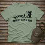 My Heart Beats in Bark - Bear T-Shirt