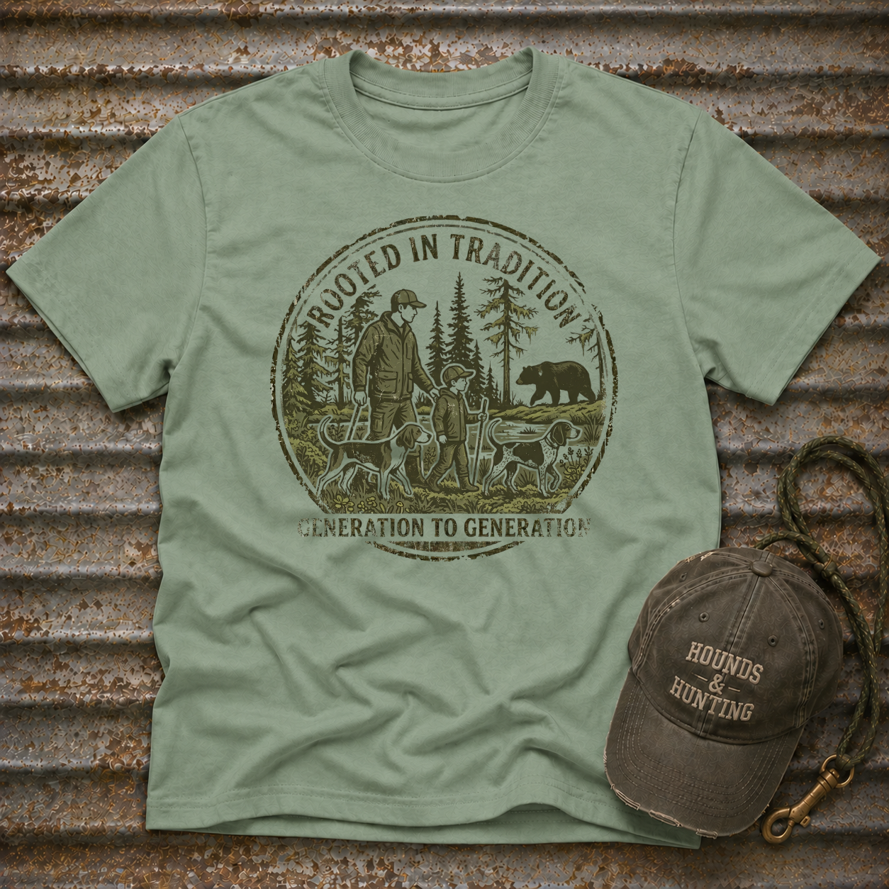 Swamp Rooted In Tradition - Boy T-Shirt