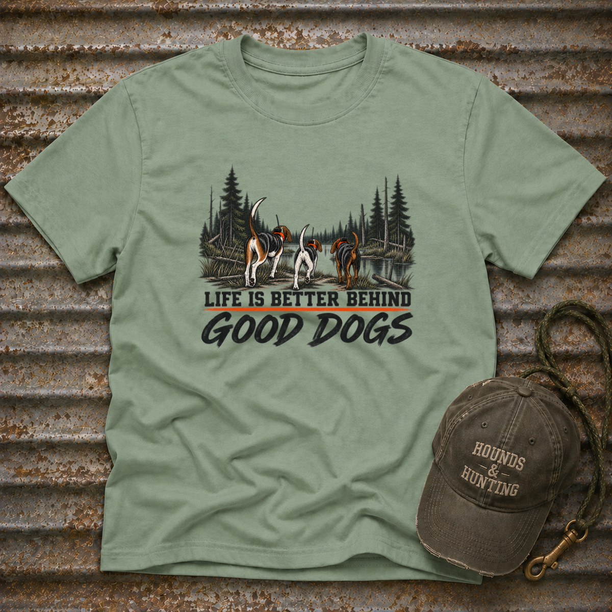 Life Is Better Swamp T-Shirt