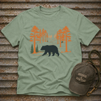Bear Walking In The Woods T-Shirt