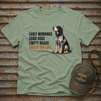 Early Mornings - Blue Tick T-Shirt