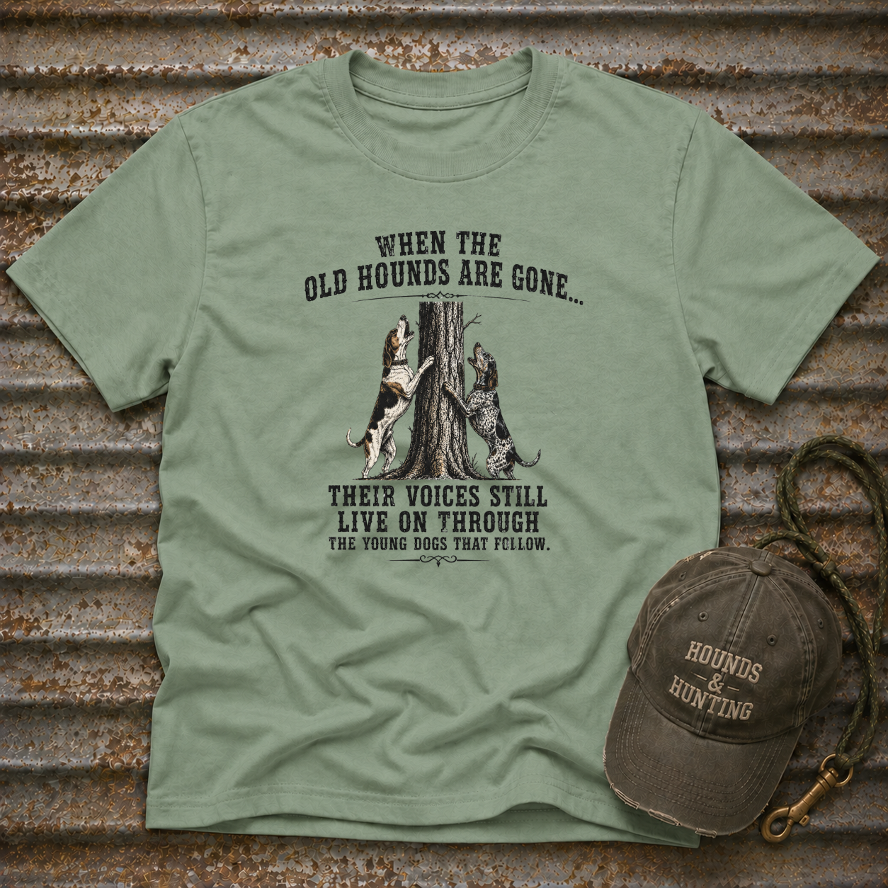 When The Old Hounds Are Gone T-Shirt