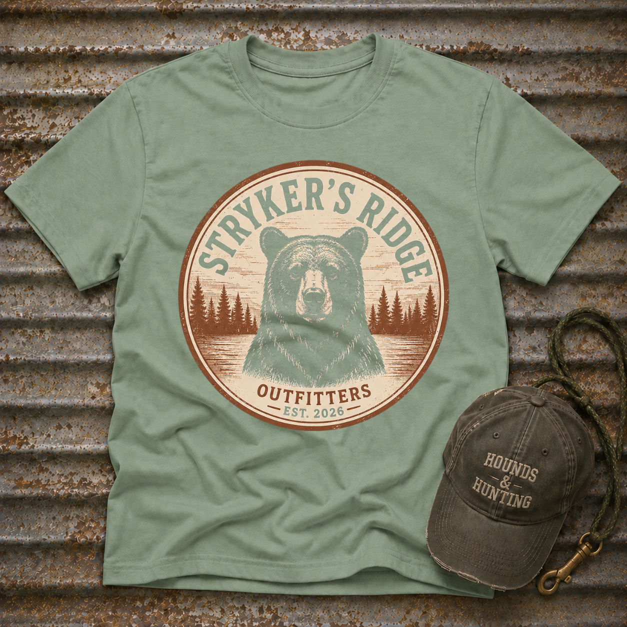 Stryker's Ridge - Plain T-Shirt