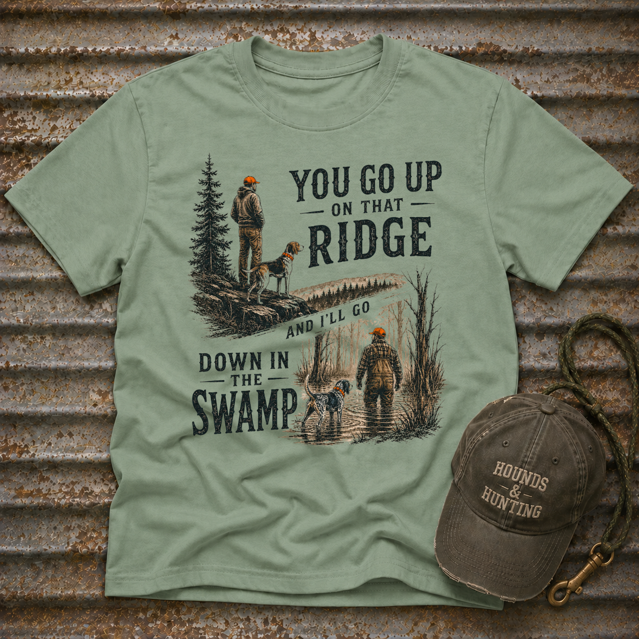 You Go Up On That Ridge T-Shirt
