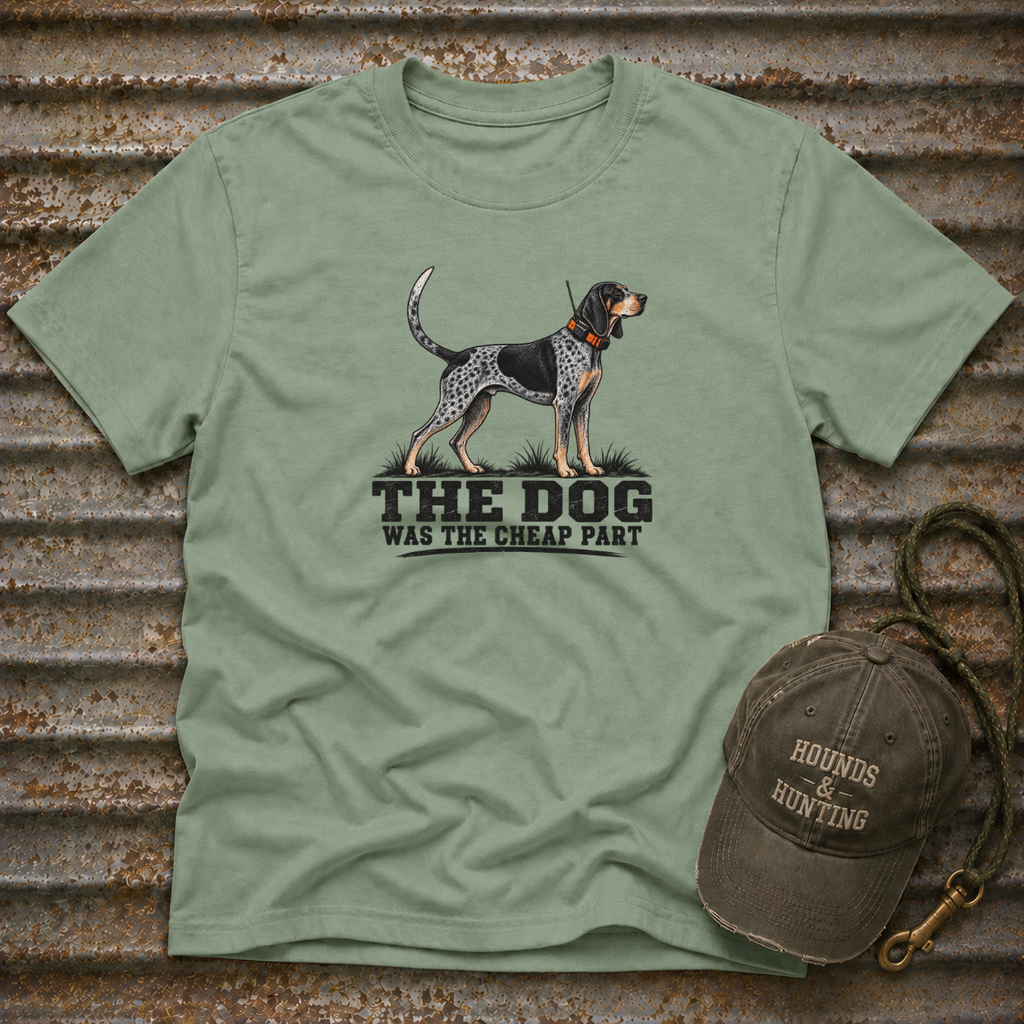 The Cheap Part Blue Tick T-Shirt