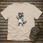 Coon With Hot Dog T-Shirt