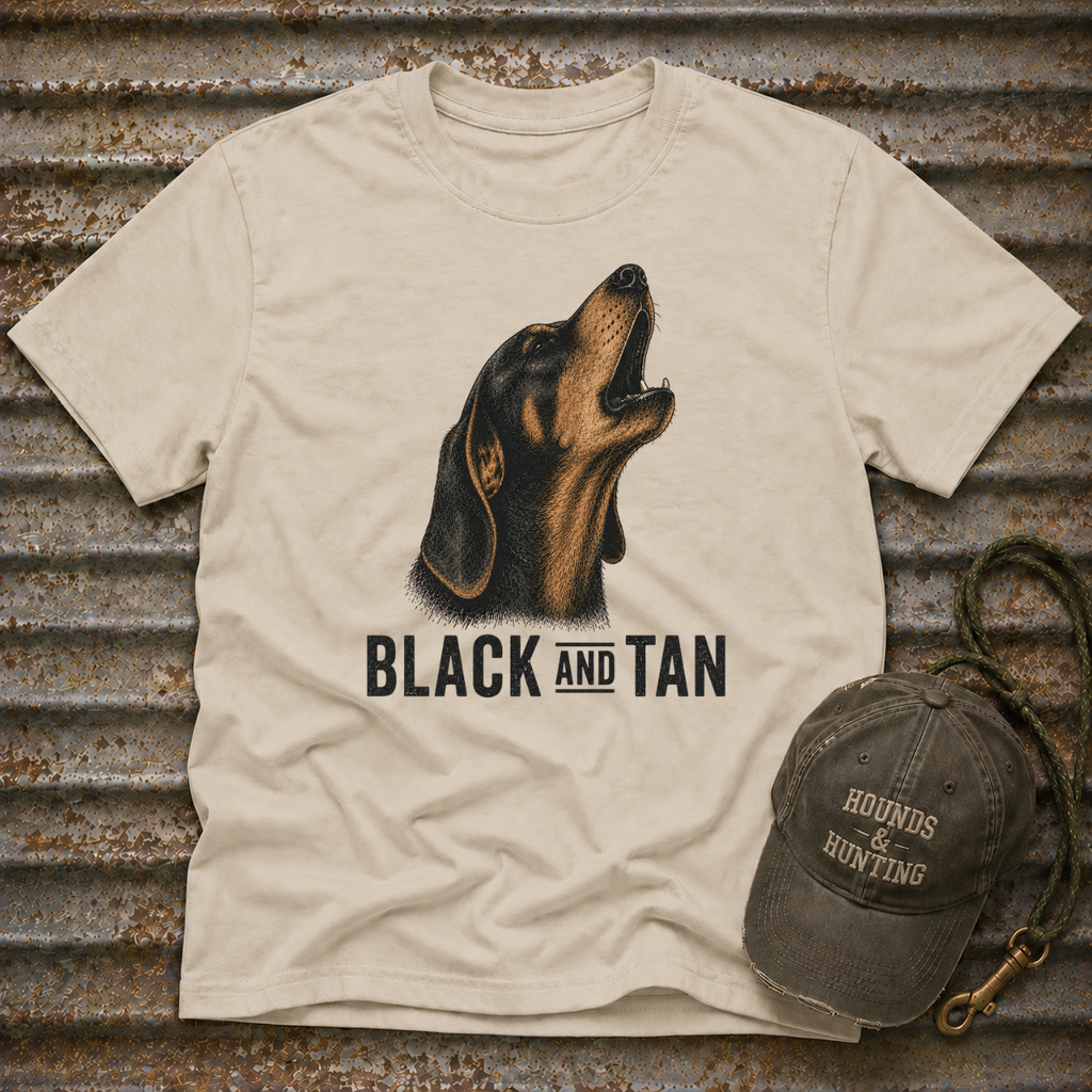 Black and Tan T-Shirt