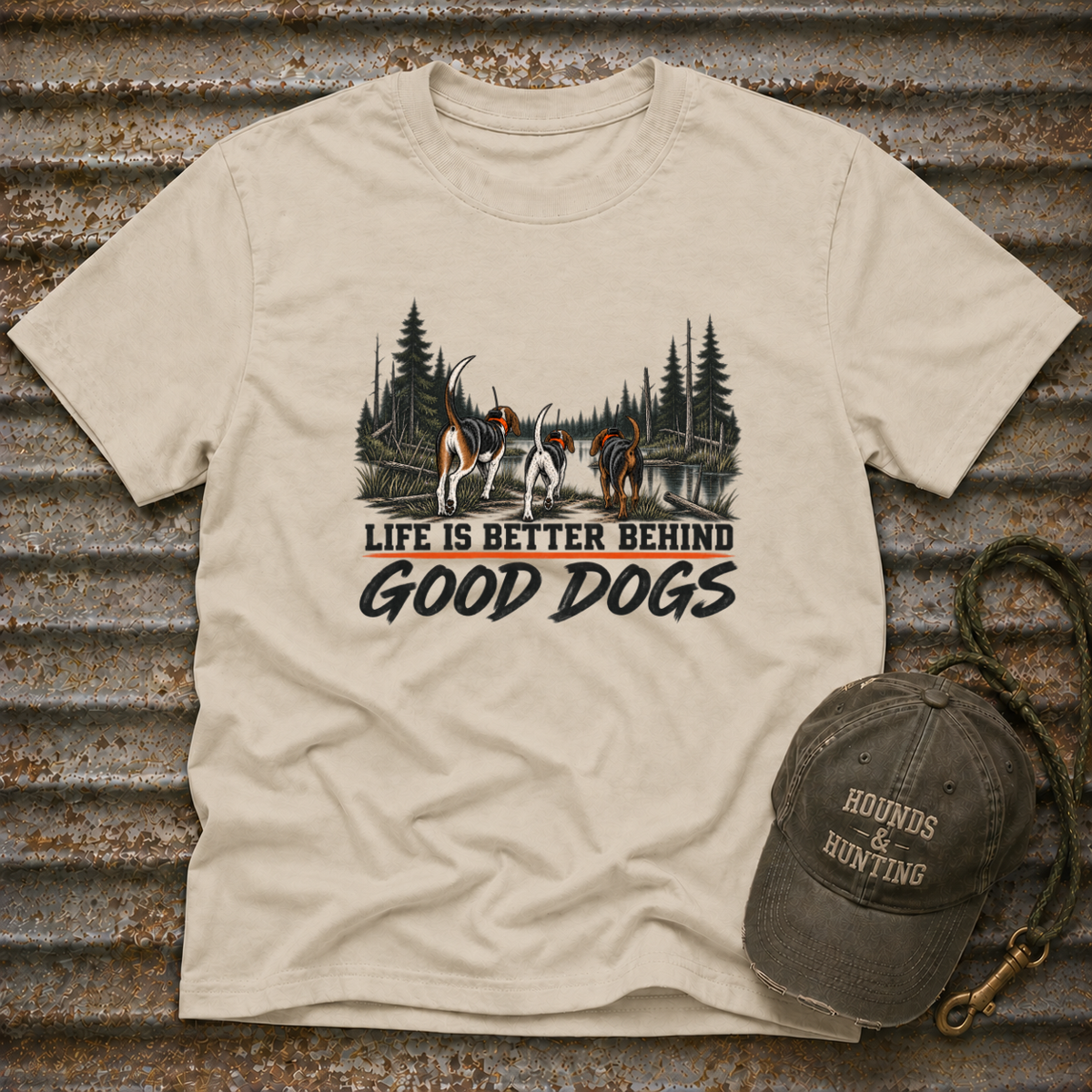 Life Is Better Swamp T-Shirt