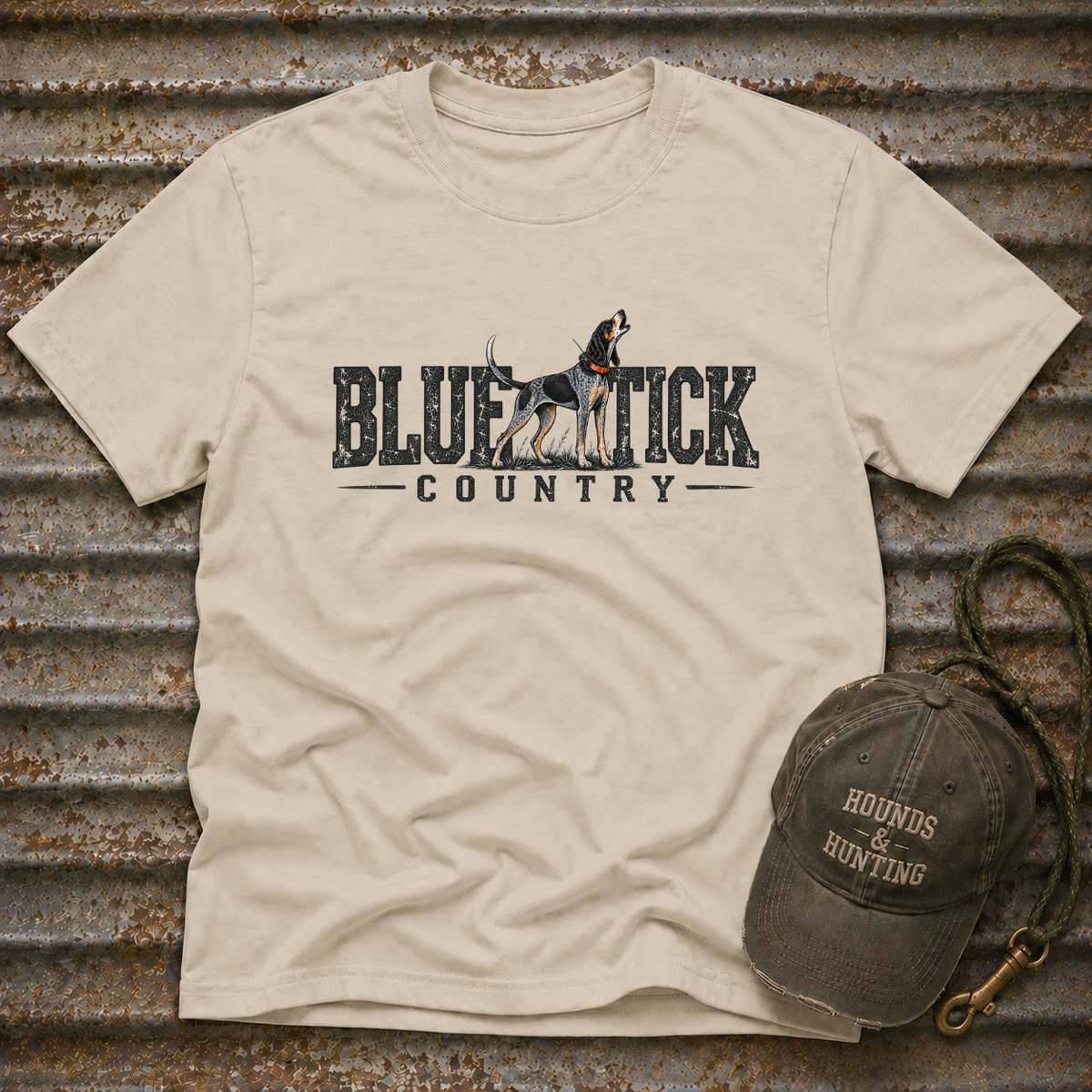 Blue Tick Country T-Shirt