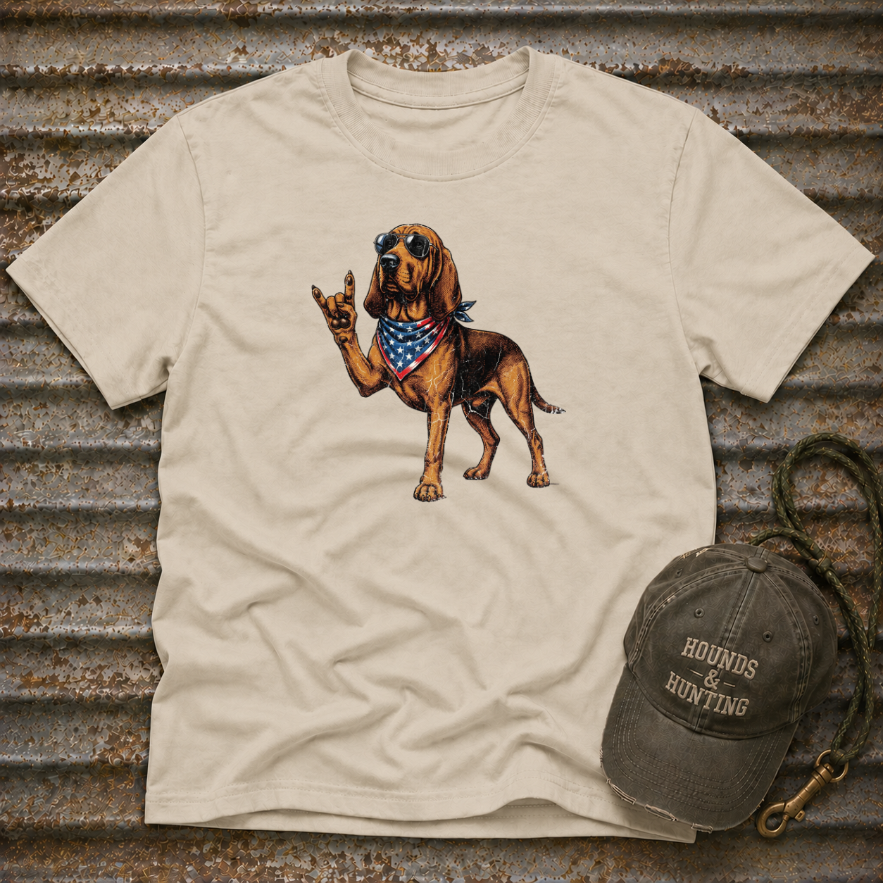 'Merica Bloodhound T-Shirt