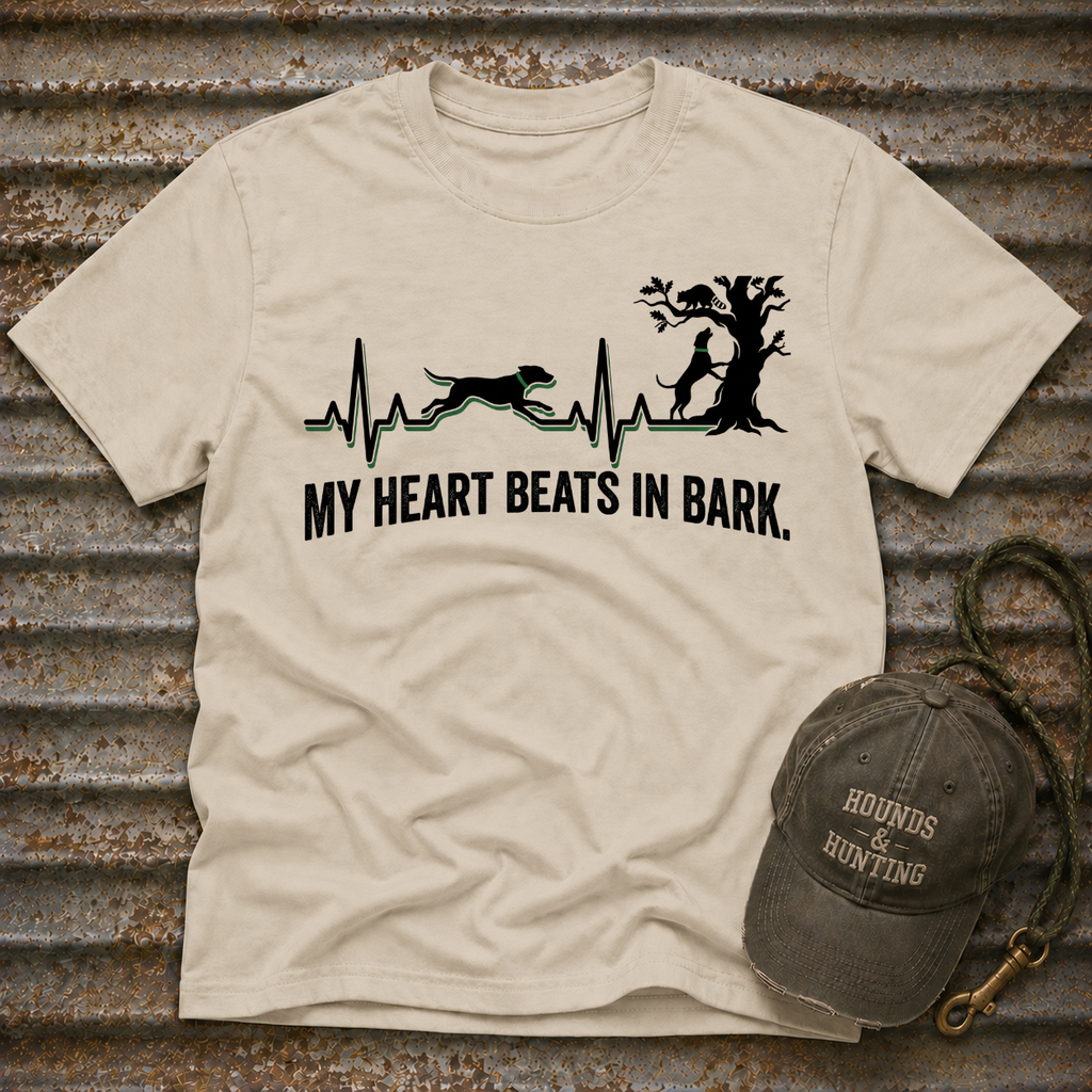 My Heart Beats In Bark - Coon T-Shirt
