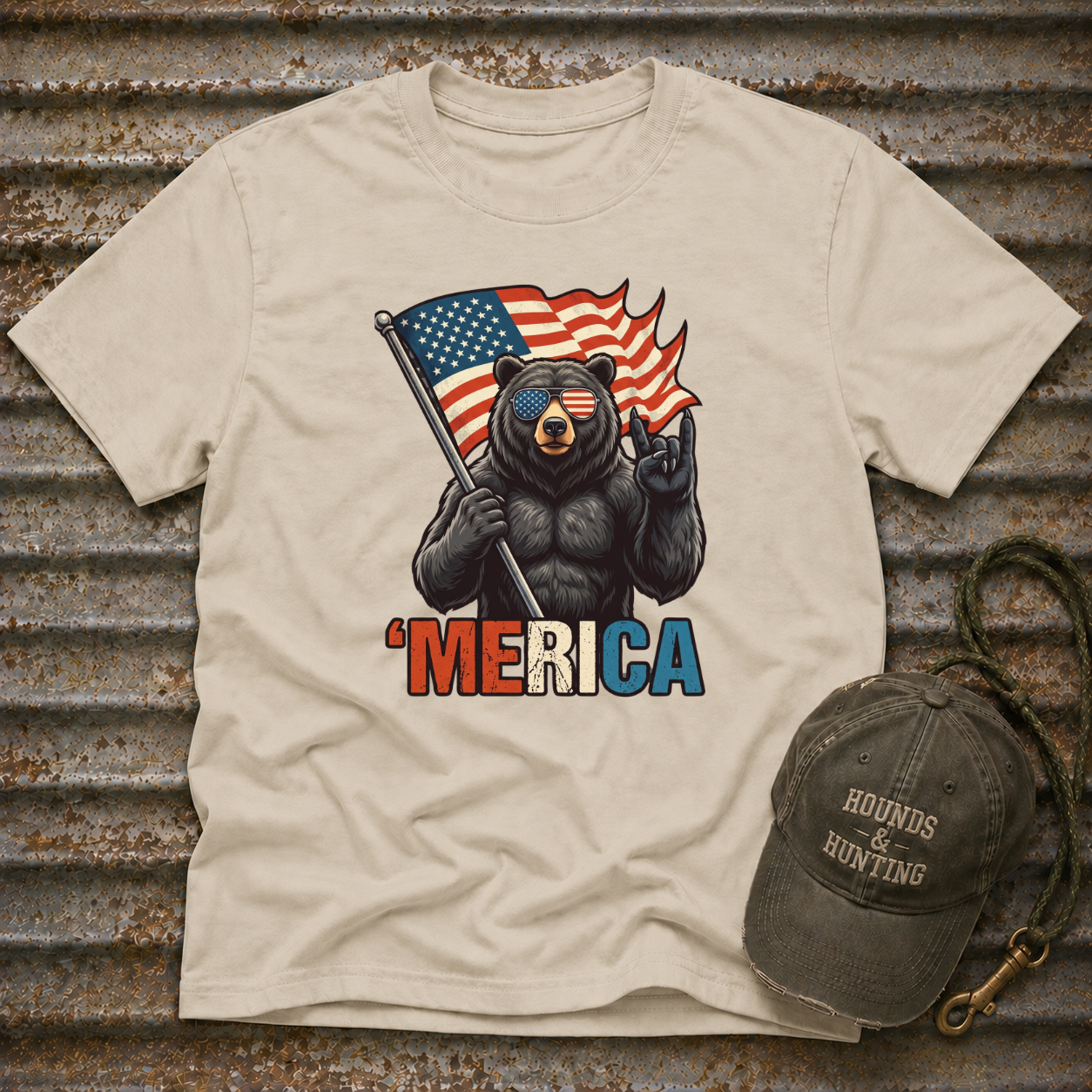 'Merica Bear T-Shirt
