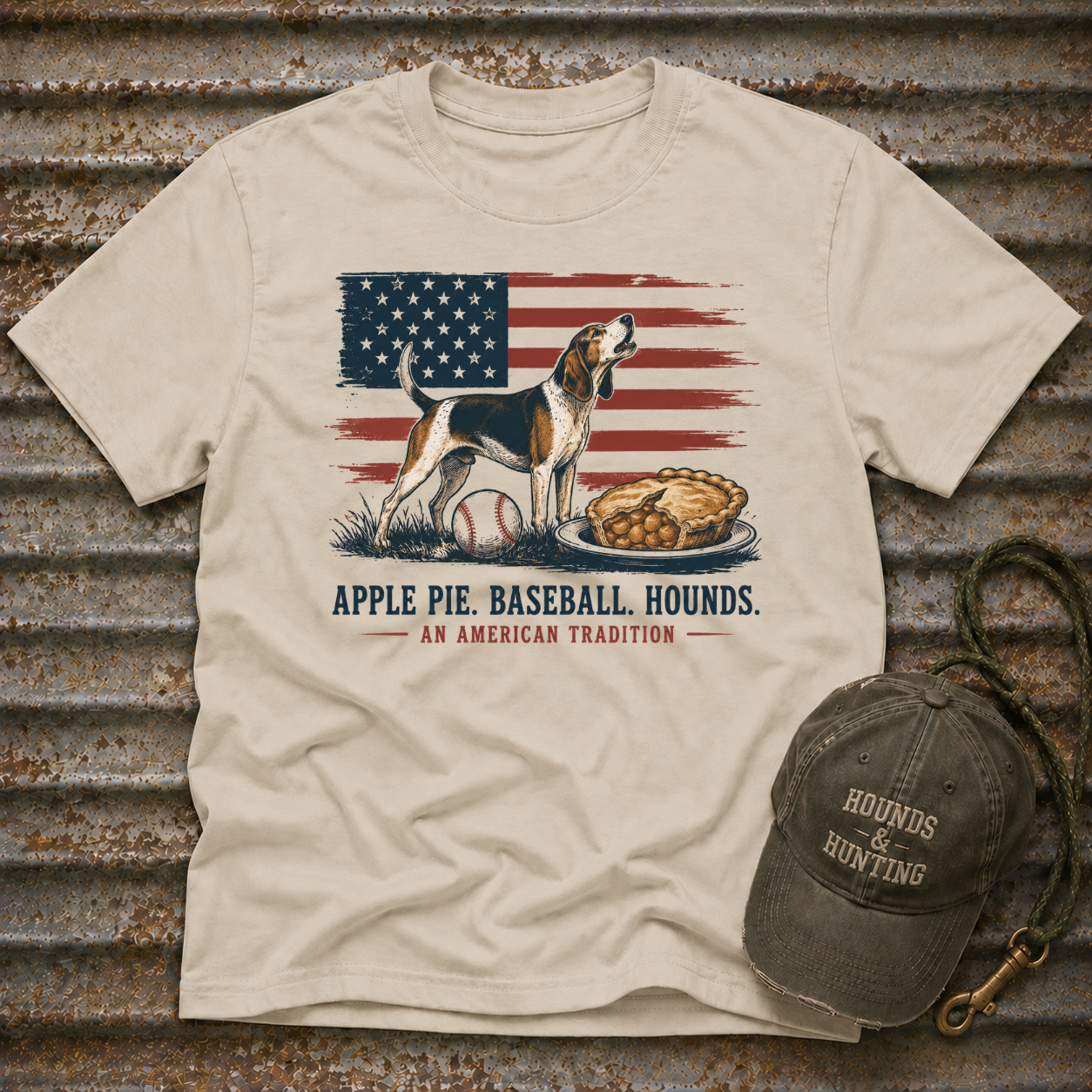 Apple Pie, Baseball & Hounds 2 T-Shirt