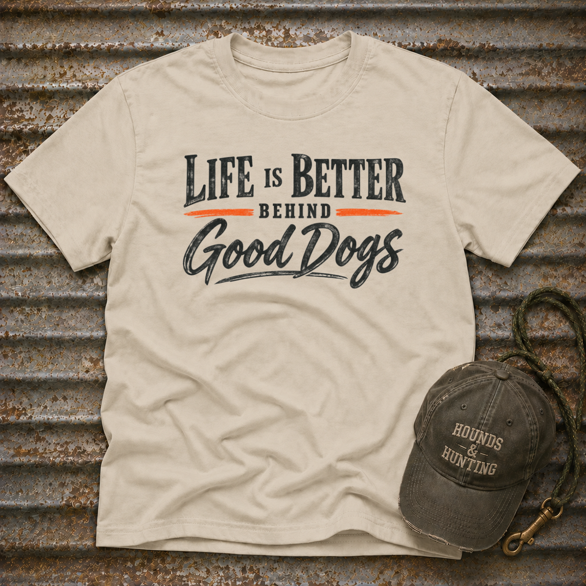 Behind Good Dogs T-Shirt