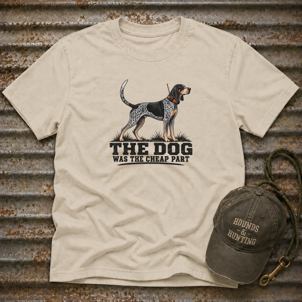 The Cheap Part Blue Tick T-Shirt