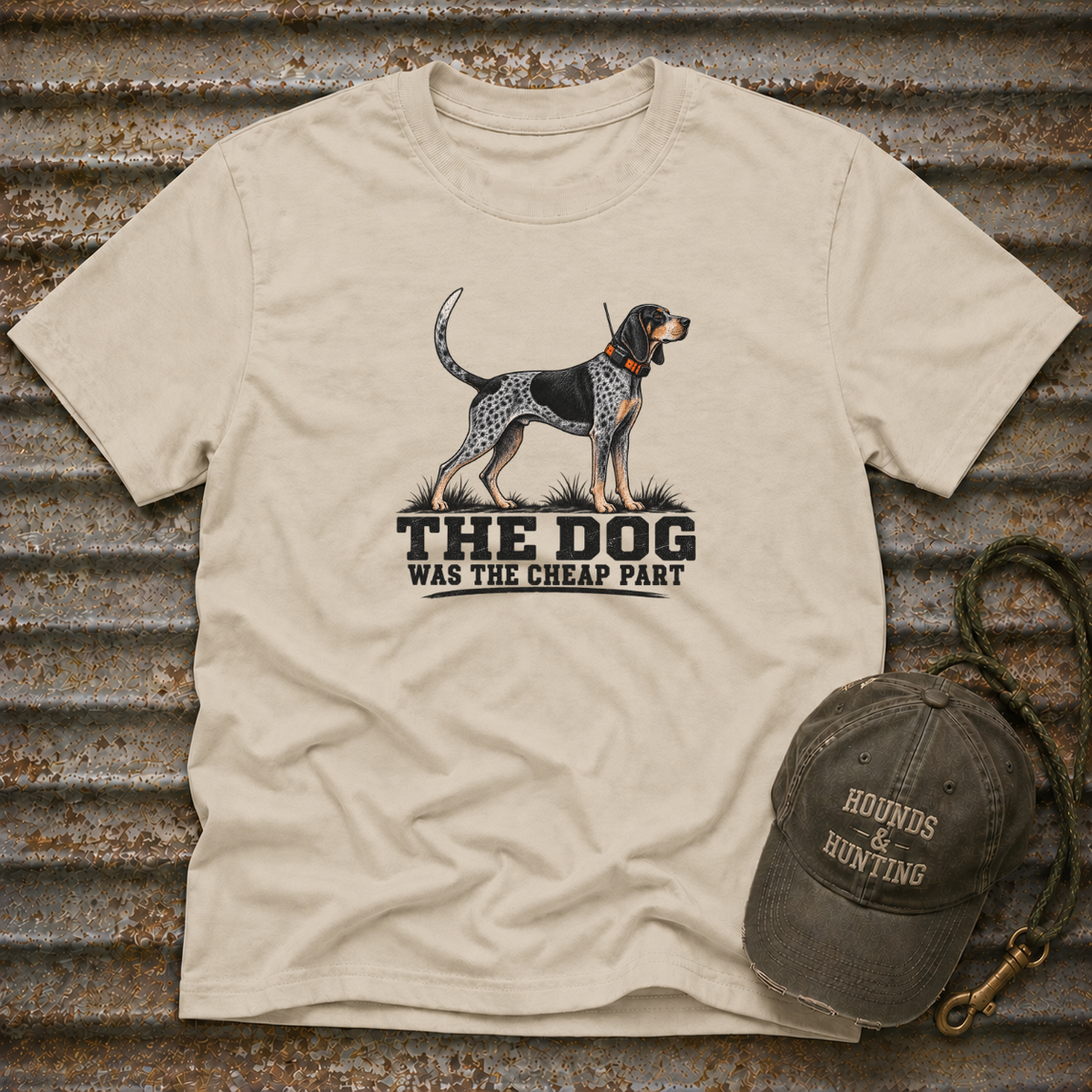 The Cheap Part Blue Tick T-Shirt