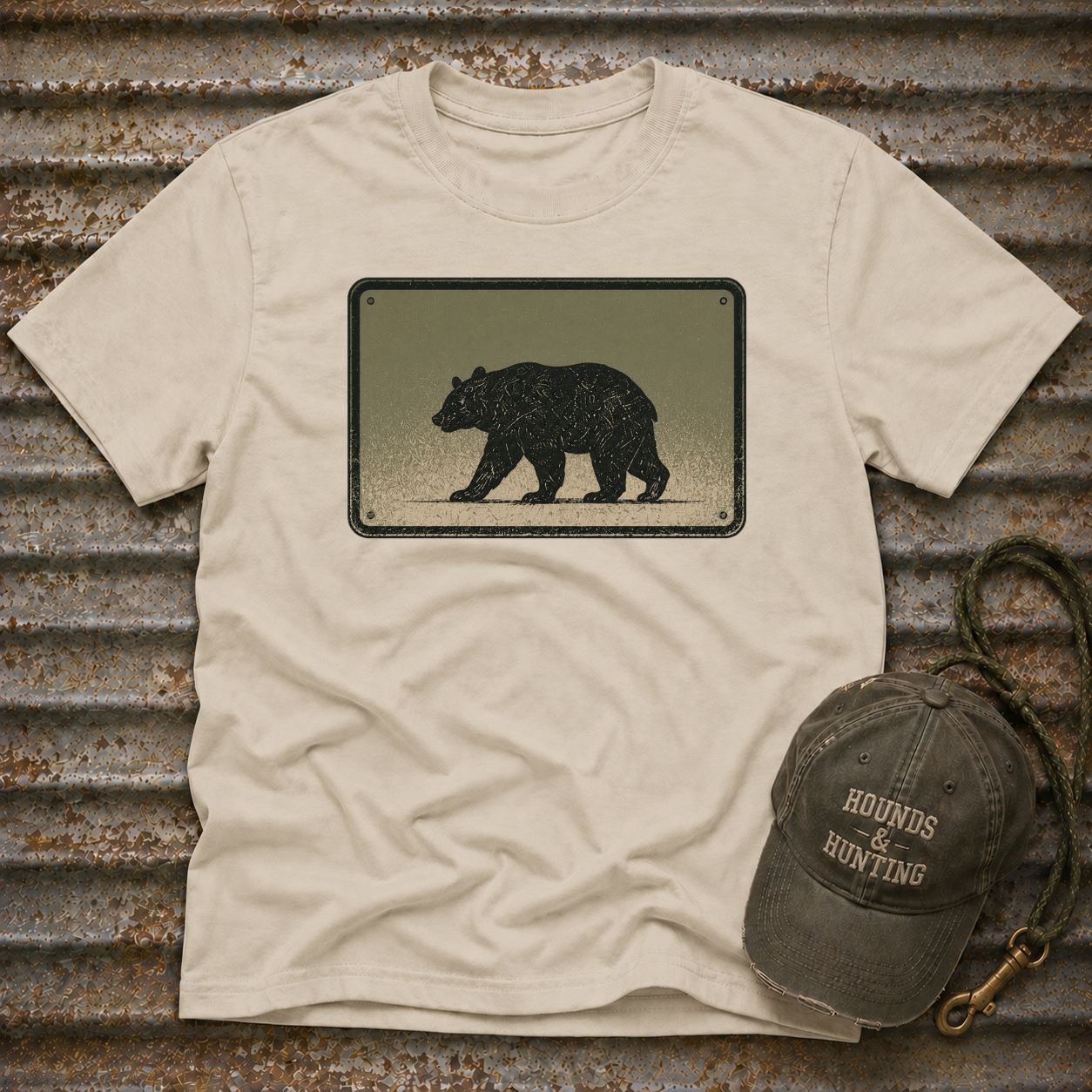 Bear Plaque T-Shirt