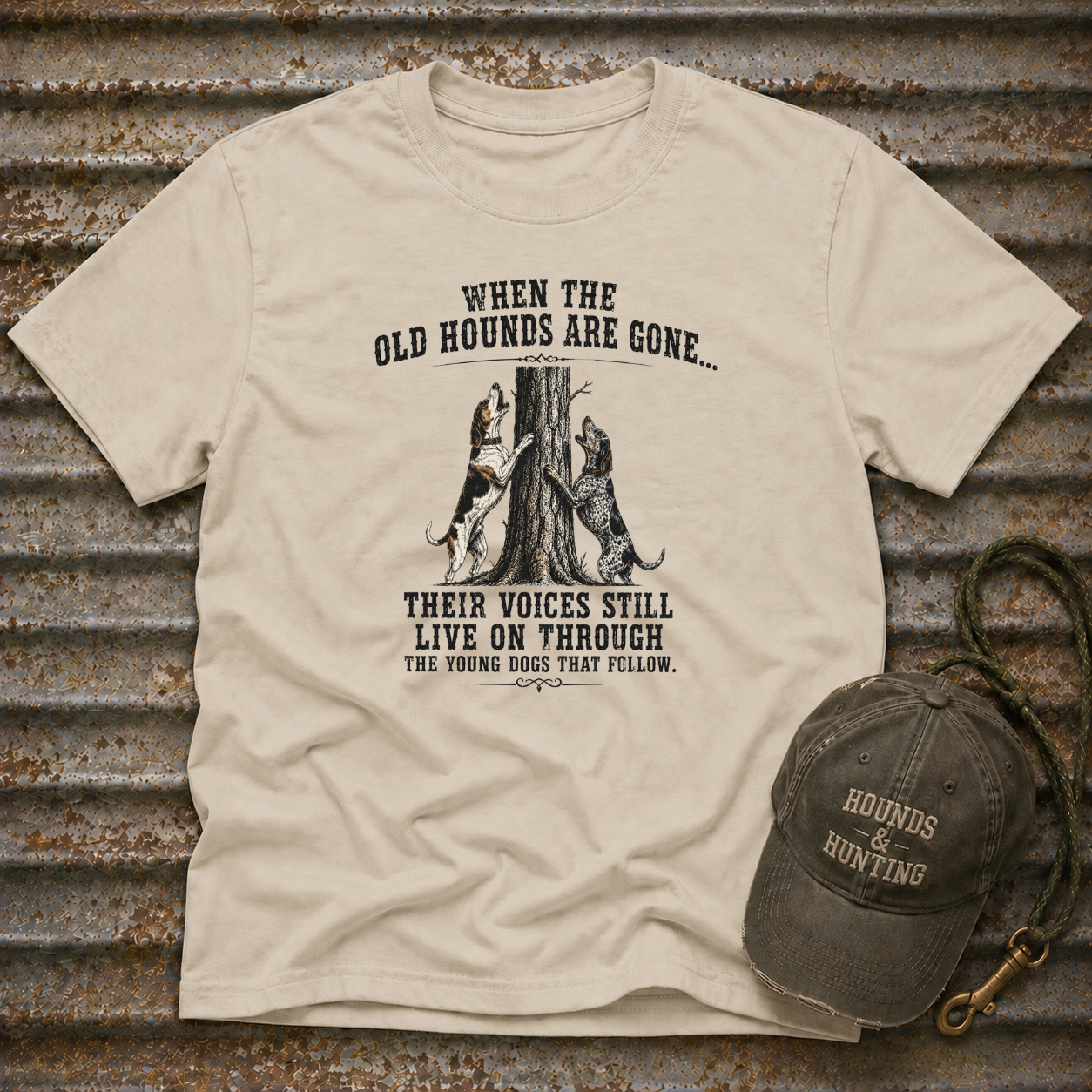 When The Old Hounds Are Gone T-Shirt
