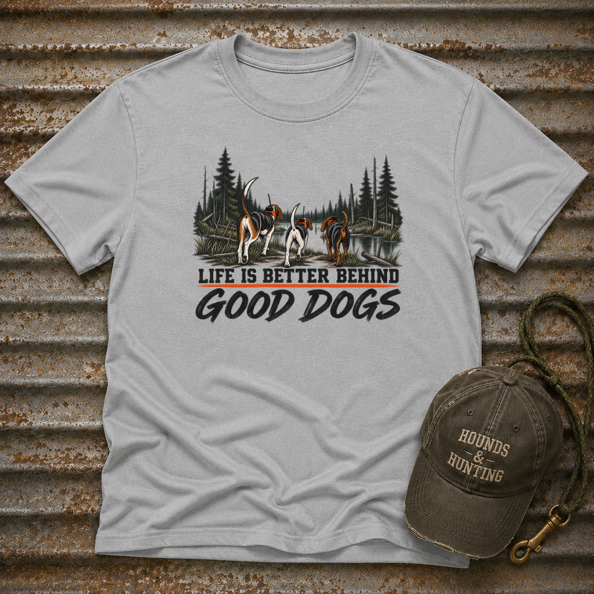 Life Is Better Swamp T-Shirt