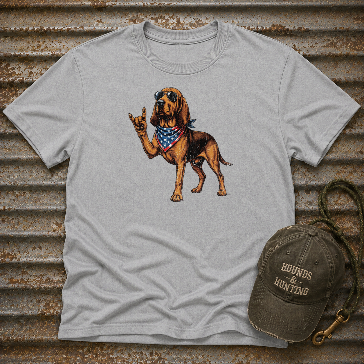 'Merica Bloodhound T-Shirt