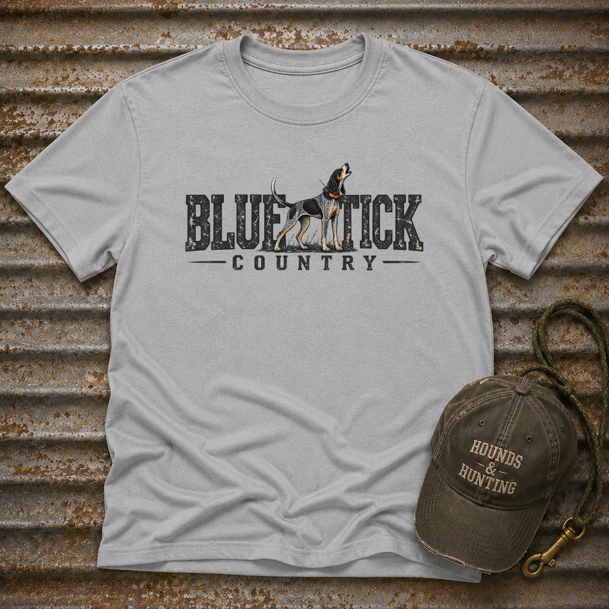 Blue Tick Country T-Shirt