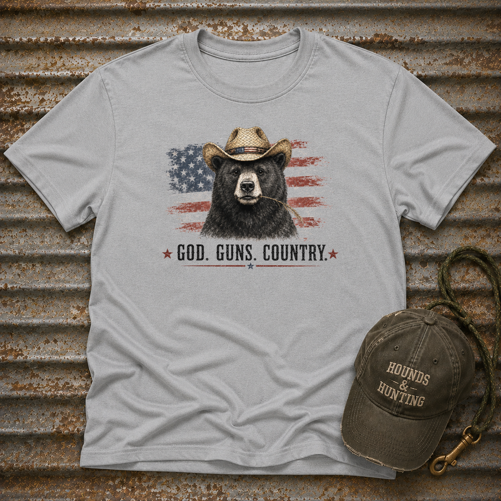 Bear. God. Guns. Country T-Shirt