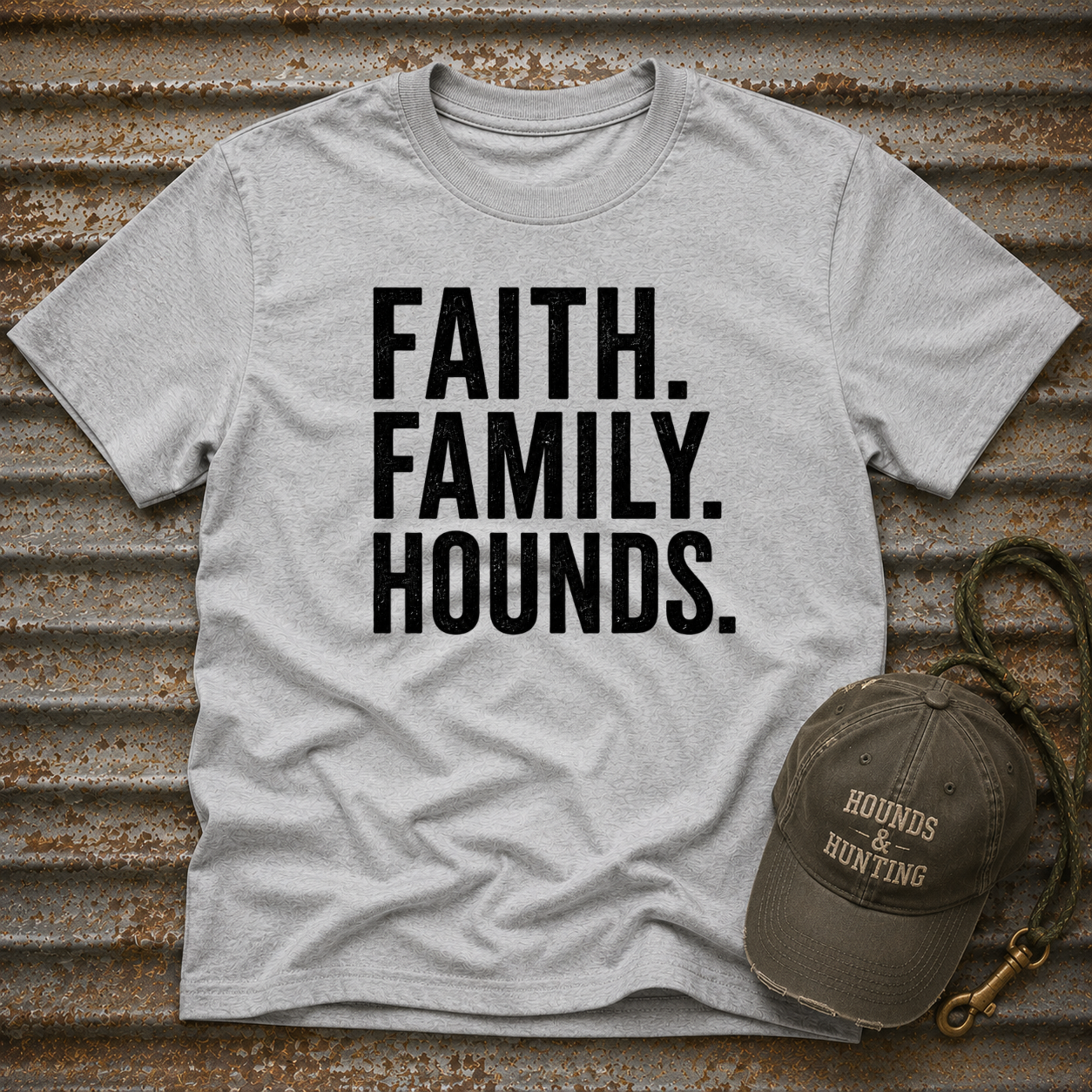 Faith. Family. Hounds.  T-Shirt