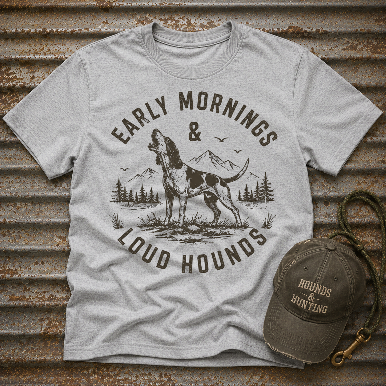 Early Mornings & Loud Hounds T-Shirt