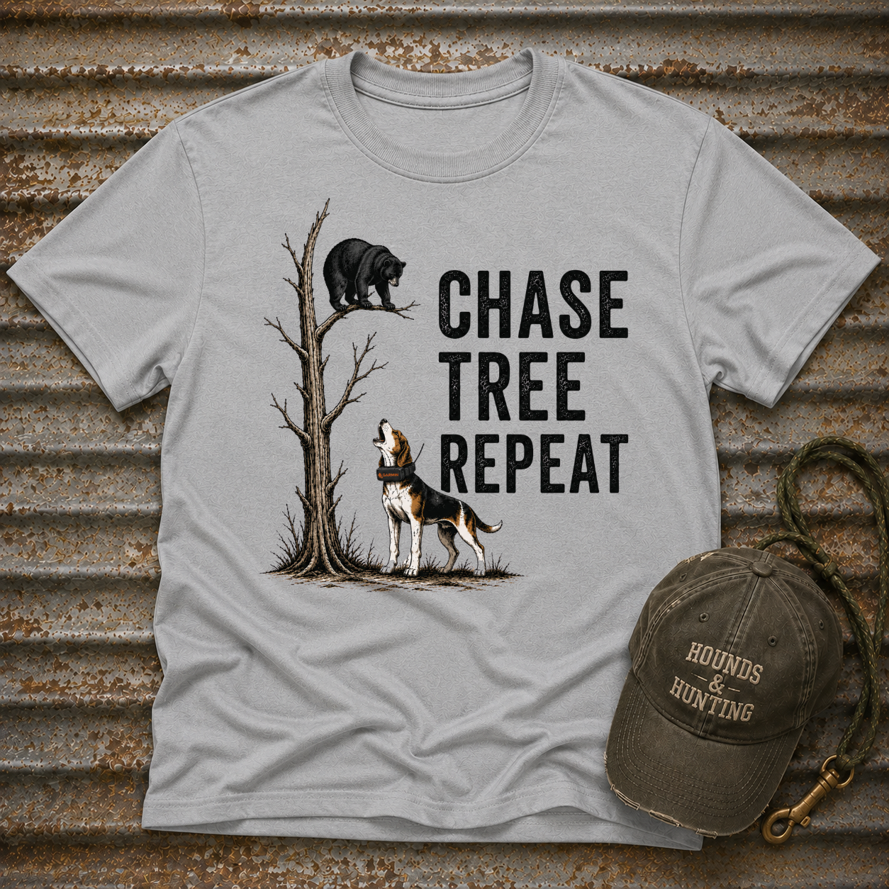 Chase Tree Repeat T-Shirt